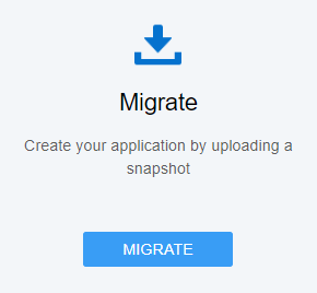 Migrating snapshots